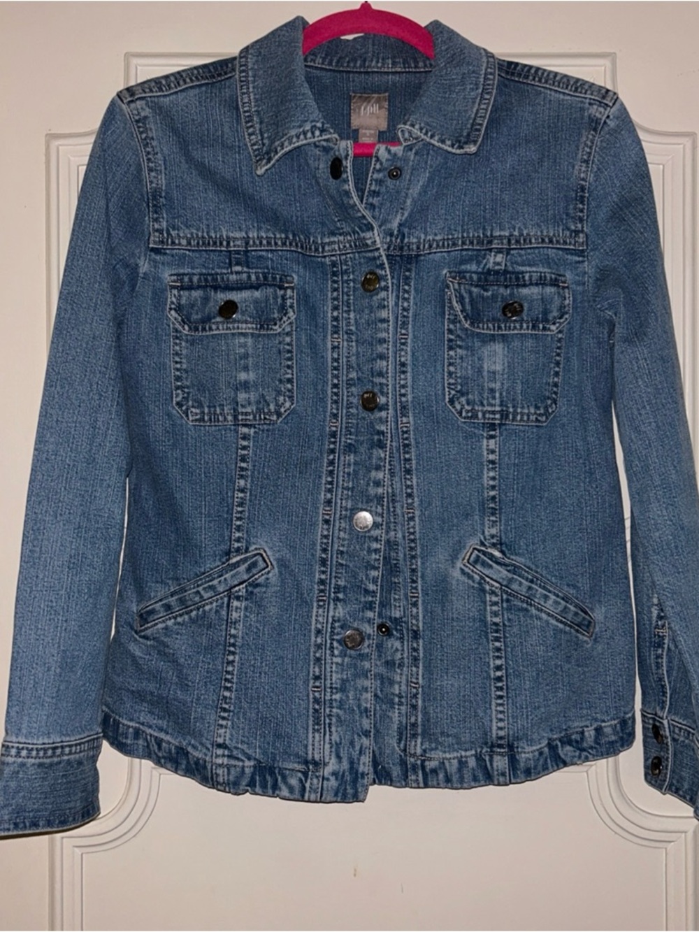J. Jill Blue Denim Jacket